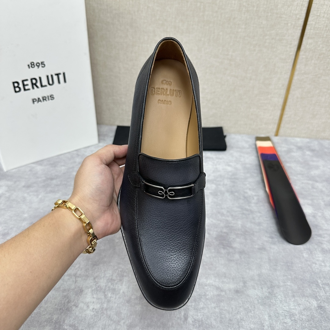 💋💍Berlut*/布鲁提 手工精品男士正装皮鞋 专柜同步火热款Andy乐福皮鞋 成功人士标配 独具