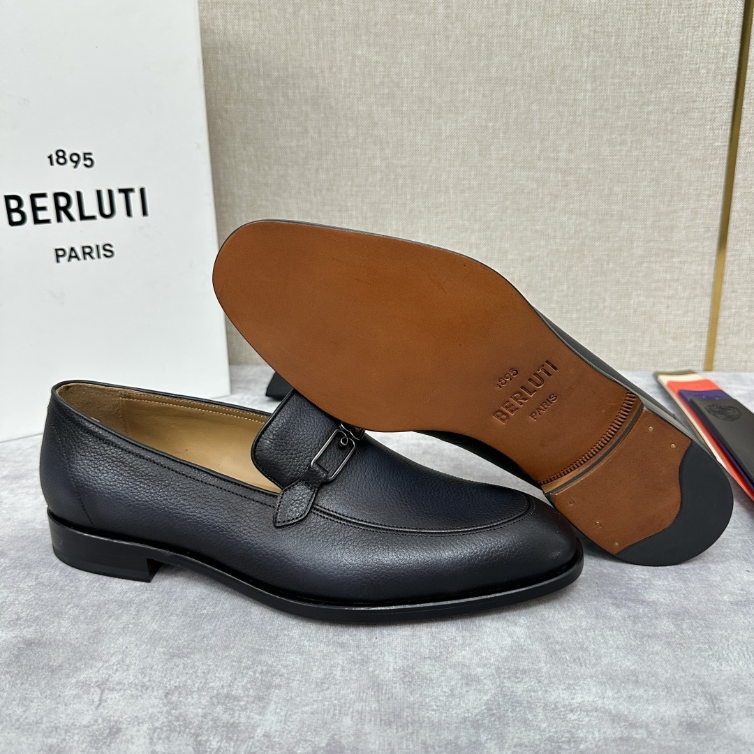 💋💍Berlut*/布鲁提 手工精品男士正装皮鞋 专柜同步火热款Andy乐福皮鞋 成功人士标配 独具