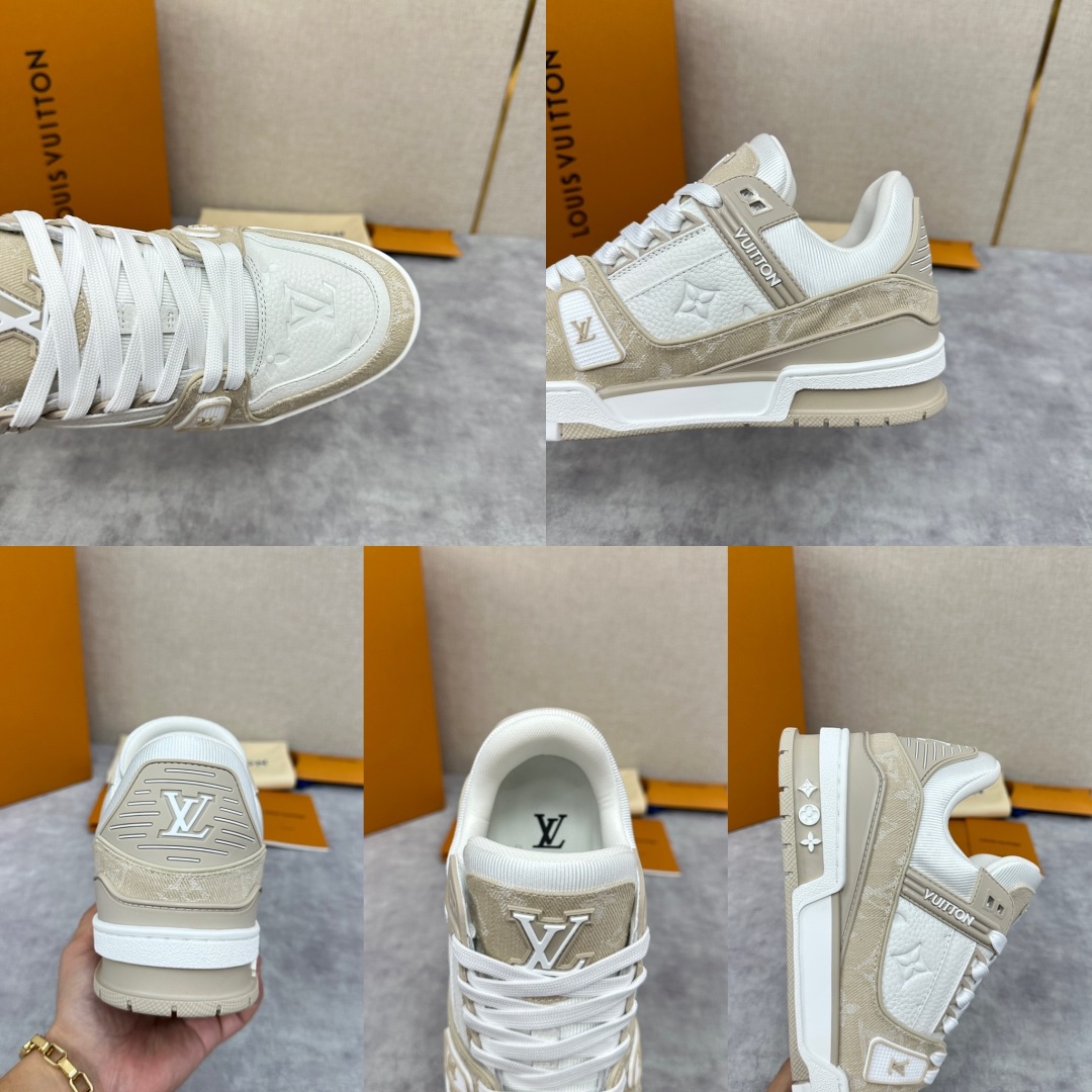 💋💍 L 家TRAINER 👫情侣👫运动鞋抢先发售  作为男装艺术总监 Virgi* Abloh 的挚爱