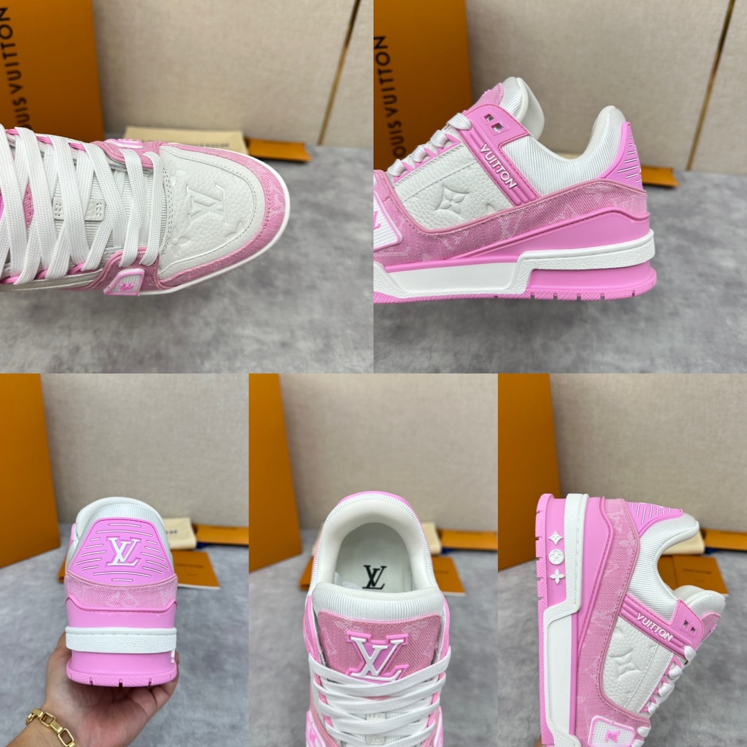 💋💍 L 家TRAINER 👫情侣👫运动鞋抢先发售  作为男装艺术总监 Virgi* Abloh 的挚爱