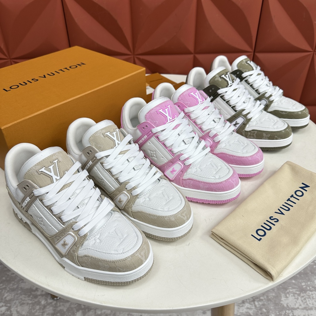💋💍 L 家TRAINER 👫情侣👫运动鞋抢先发售  作为男装艺术总监 Virgi* Abloh 的挚爱