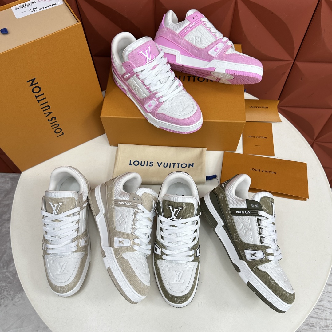 💋💍 L 家TRAINER 👫情侣👫运动鞋抢先发售  作为男装艺术总监 Virgi* Abloh 的挚爱