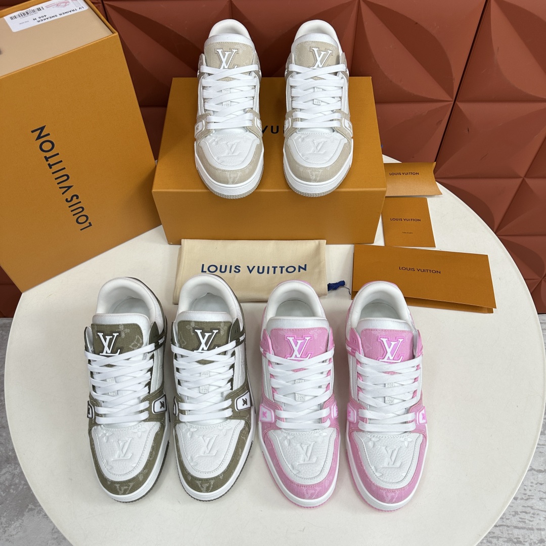 💋💍 L 家TRAINER 👫情侣👫运动鞋抢先发售  作为男装艺术总监 Virgi* Abloh 的挚爱