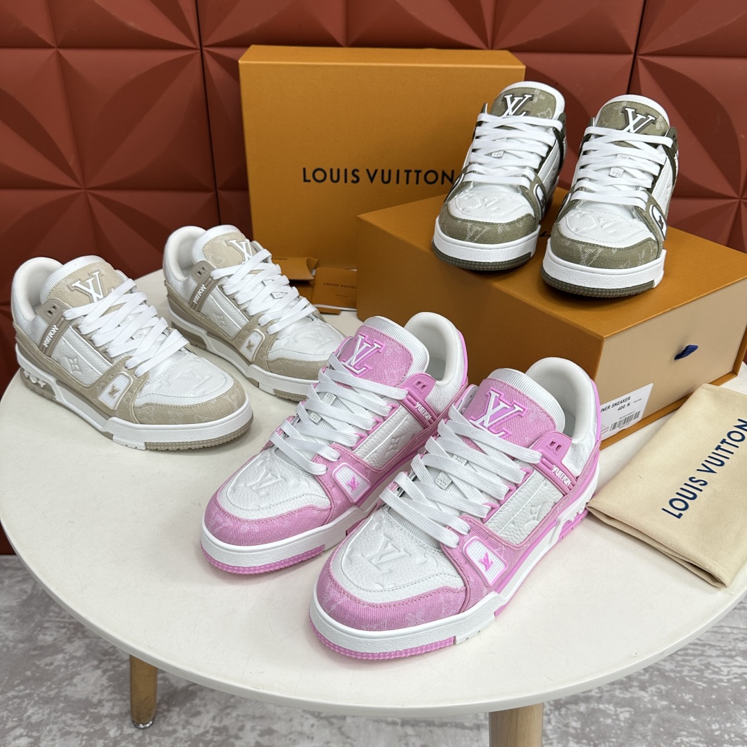 💋💍 L 家TRAINER 👫情侣👫运动鞋抢先发售  作为男装艺术总监 Virgi* Abloh 的挚爱
