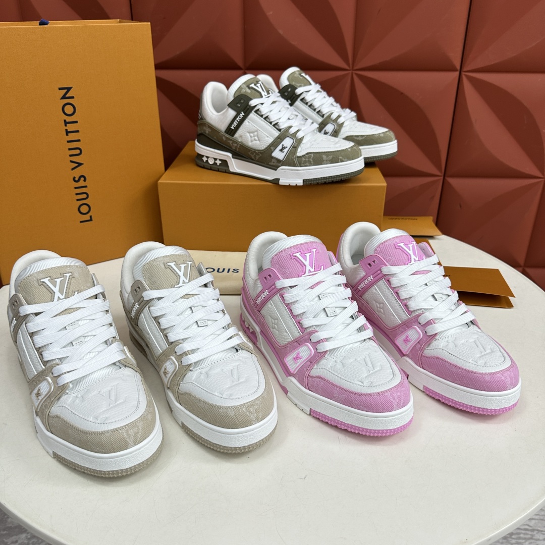 💋💍 L 家TRAINER 👫情侣👫运动鞋抢先发售  作为男装艺术总监 Virgi* Abloh 的挚爱
