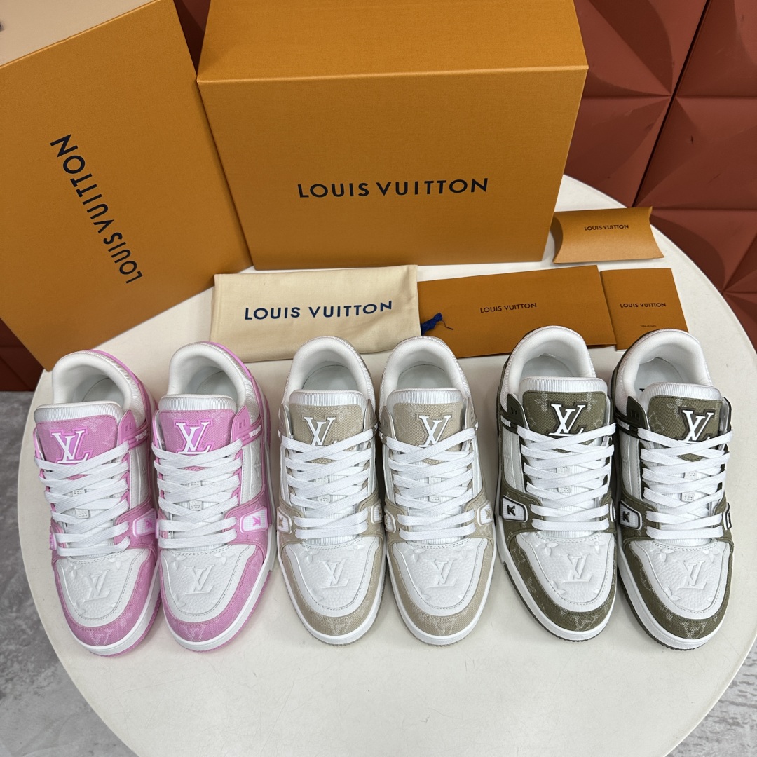 💋💍 L 家TRAINER 👫情侣👫运动鞋抢先发售  作为男装艺术总监 Virgi* Abloh 的挚爱