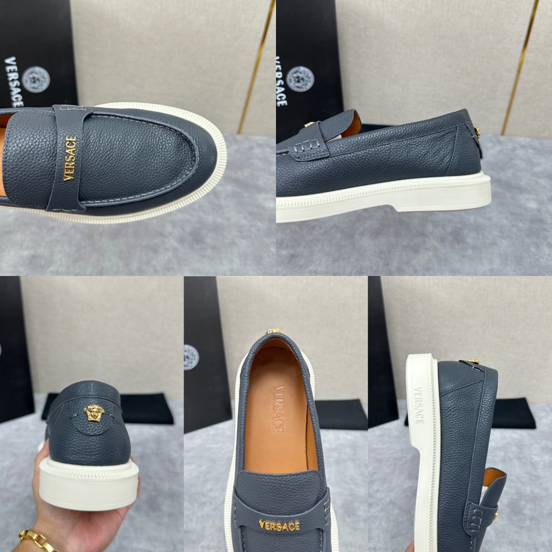 💋💍VS家新品   Versa*  范思-哲   意大利男士休闲乐福鞋上新🆕！这个意大利纯手工鞋履品牌的