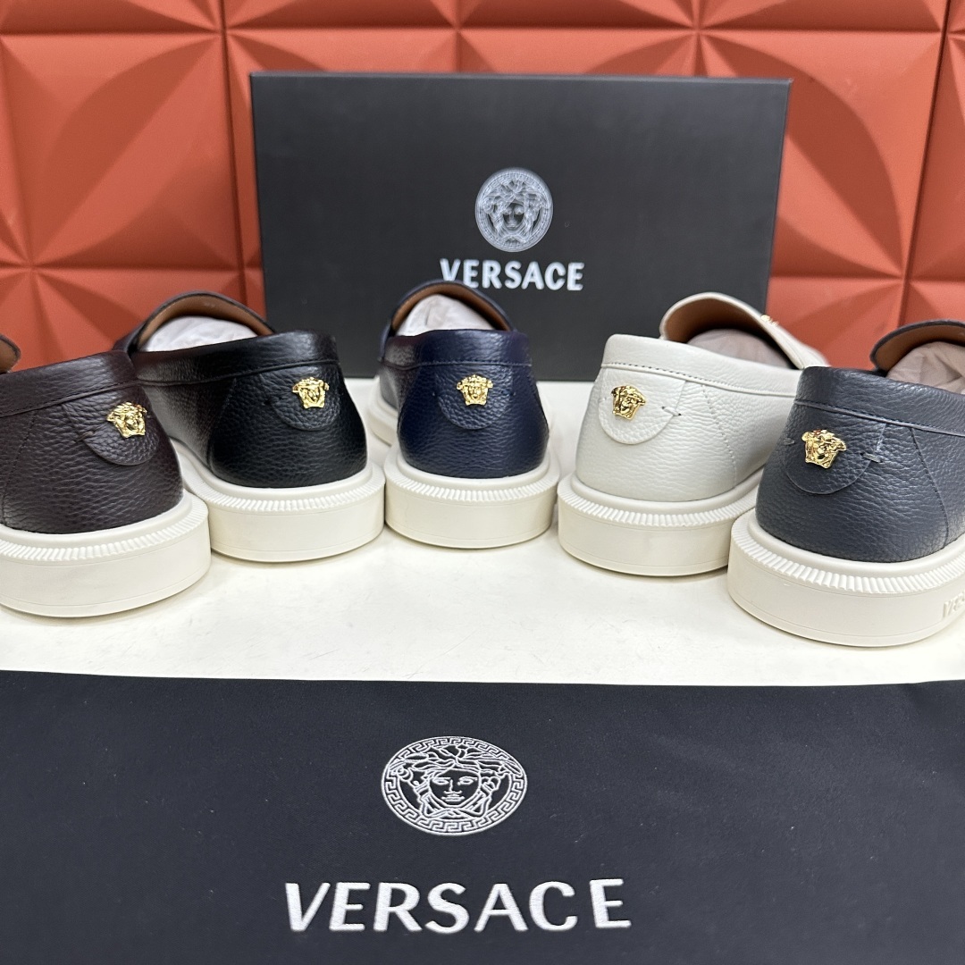 💋💍VS家新品 Versa* 范思-哲 意大利男士休闲乐福鞋上新🆕!这个意大利纯手工鞋履品牌的