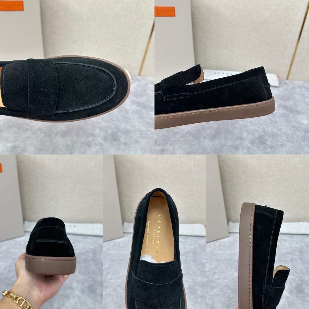 💋HDSN 家新品 Henderson Baracc* 新款休闲乐福鞋男鞋出货!以新材质和色彩演绎