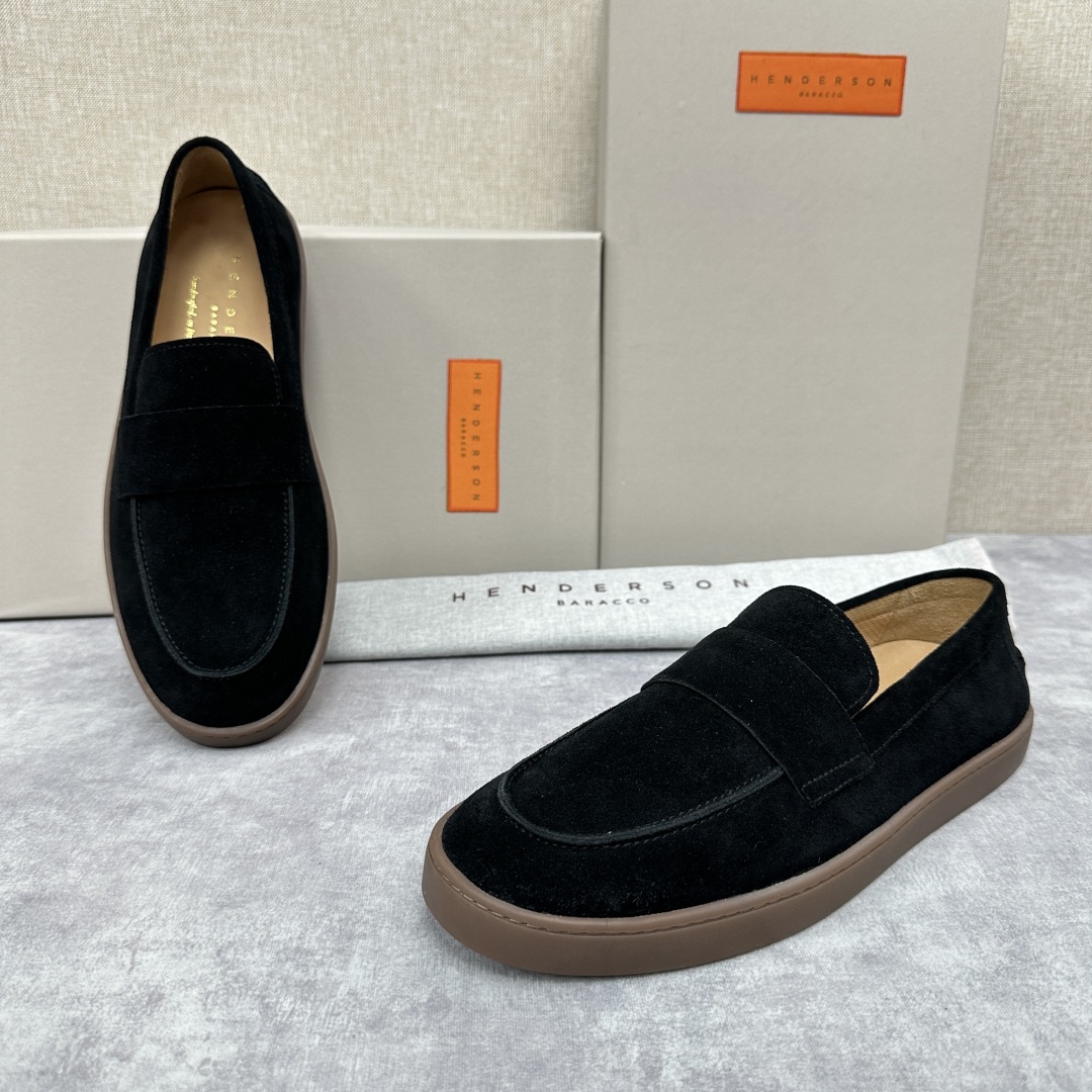 💋HDSN 家新品 Henderson Baracc* 新款休闲乐福鞋男鞋出货!以新材质和色彩演绎