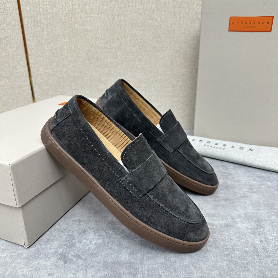 💋HDSN 家新品 Henderson Baracc*    新款休闲乐福鞋男鞋出货！以新材质和色彩演绎
