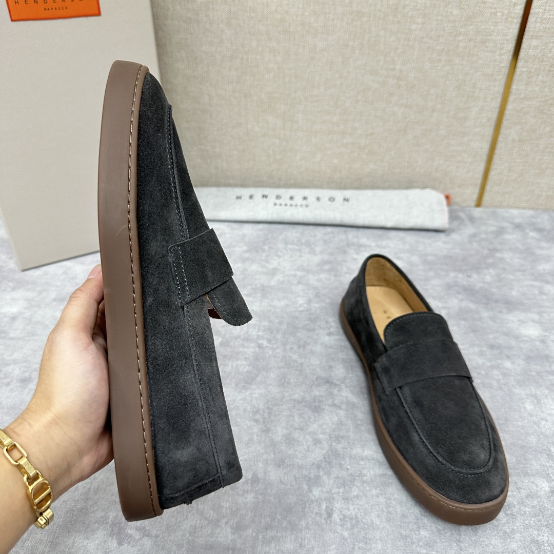 💋HDSN 家新品 Henderson Baracc*    新款休闲乐福鞋男鞋出货！以新材质和色彩演绎
