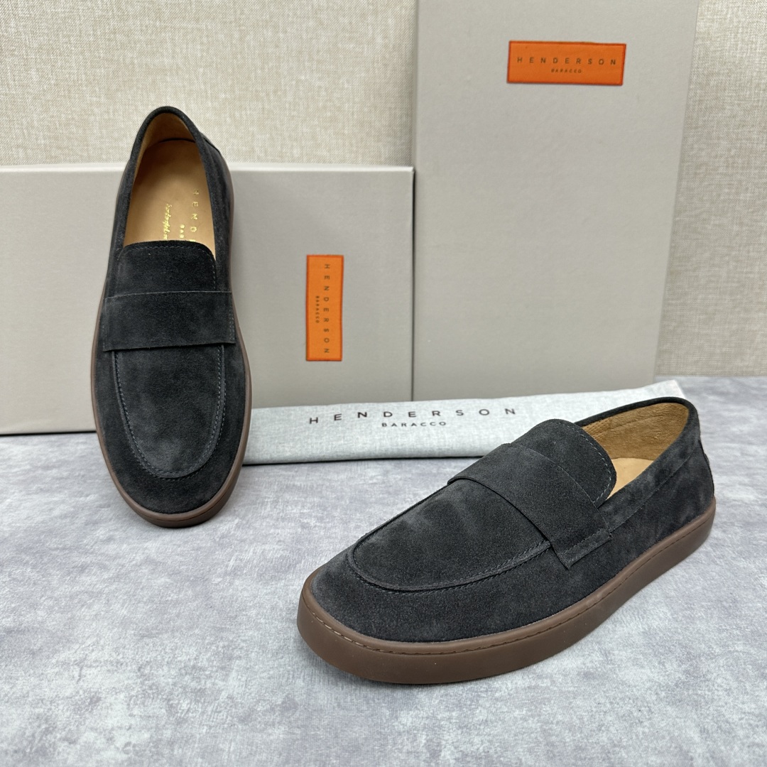 💋HDSN 家新品 Henderson Baracc*    新款休闲乐福鞋男鞋出货！以新材质和色彩演绎