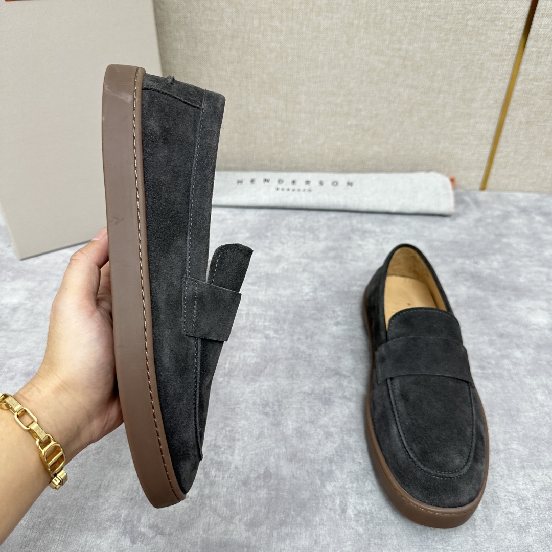 💋HDSN 家新品 Henderson Baracc*    新款休闲乐福鞋男鞋出货！以新材质和色彩演绎