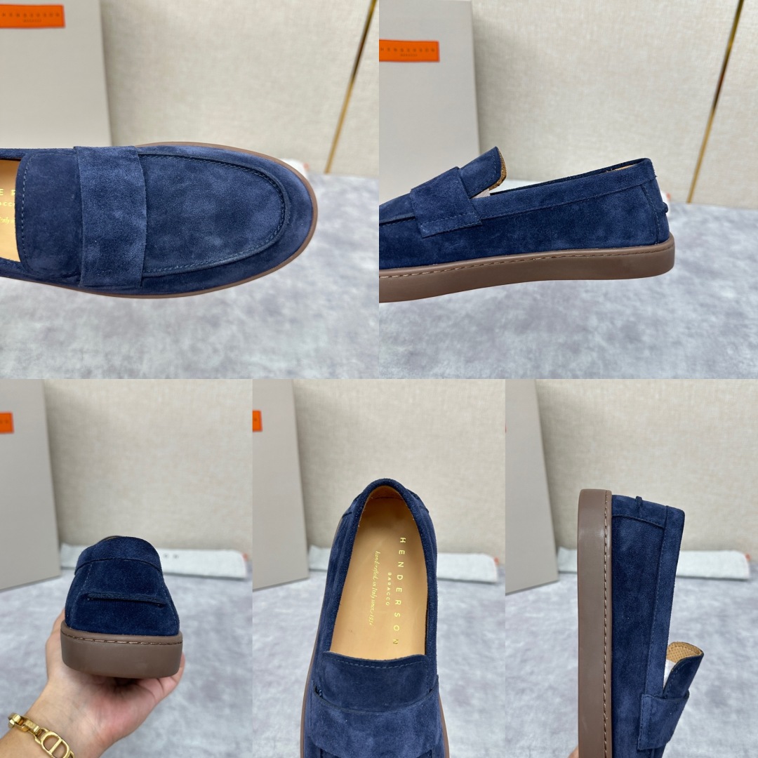💋HDSN 家新品 Henderson Baracc*    新款休闲乐福鞋男鞋出货！以新材质和色彩演绎