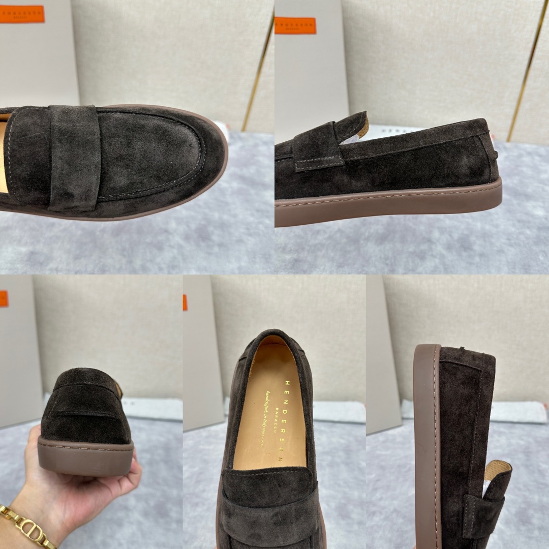 💋HDSN 家新品 Henderson Baracc*    新款休闲乐福鞋男鞋出货！以新材质和色彩演绎