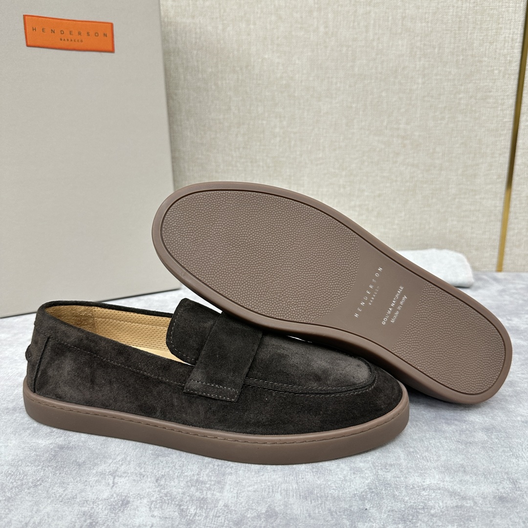 💋HDSN 家新品 Henderson Baracc*    新款休闲乐福鞋男鞋出货！以新材质和色彩演绎