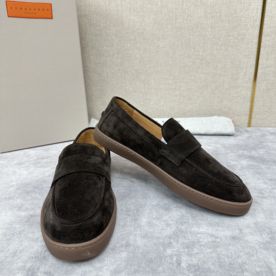 💋HDSN 家新品 Henderson Baracc*    新款休闲乐福鞋男鞋出货！以新材质和色彩演绎