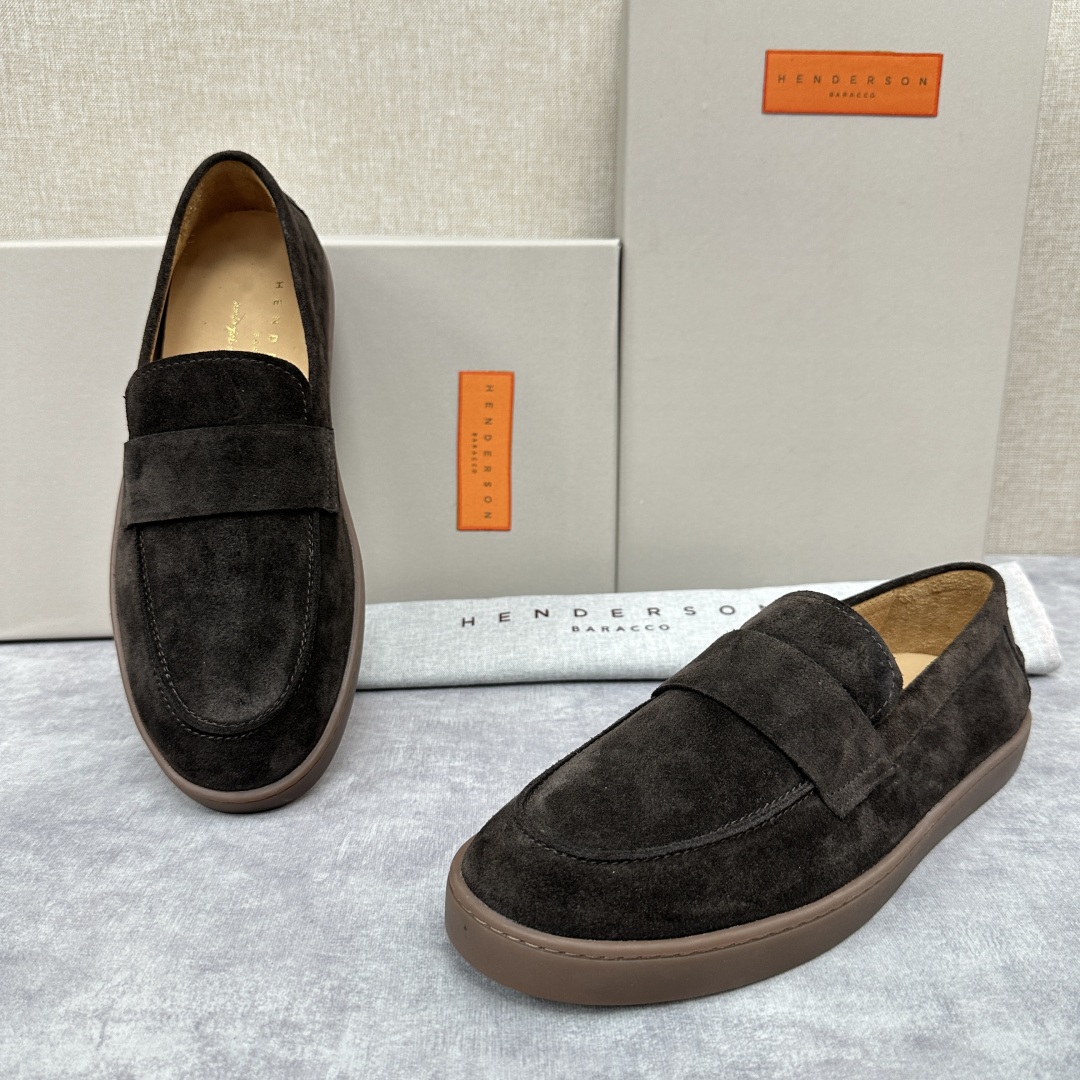 💋HDSN 家新品 Henderson Baracc*    新款休闲乐福鞋男鞋出货！以新材质和色彩演绎