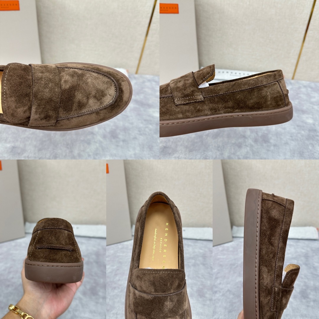 💋HDSN 家新品 Henderson Baracc* 新款休闲乐福鞋男鞋出货!以新材质和色彩演绎