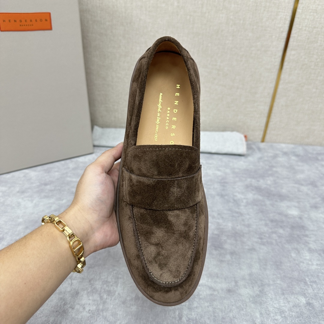 💋HDSN 家新品 Henderson Baracc* 新款休闲乐福鞋男鞋出货!以新材质和色彩演绎