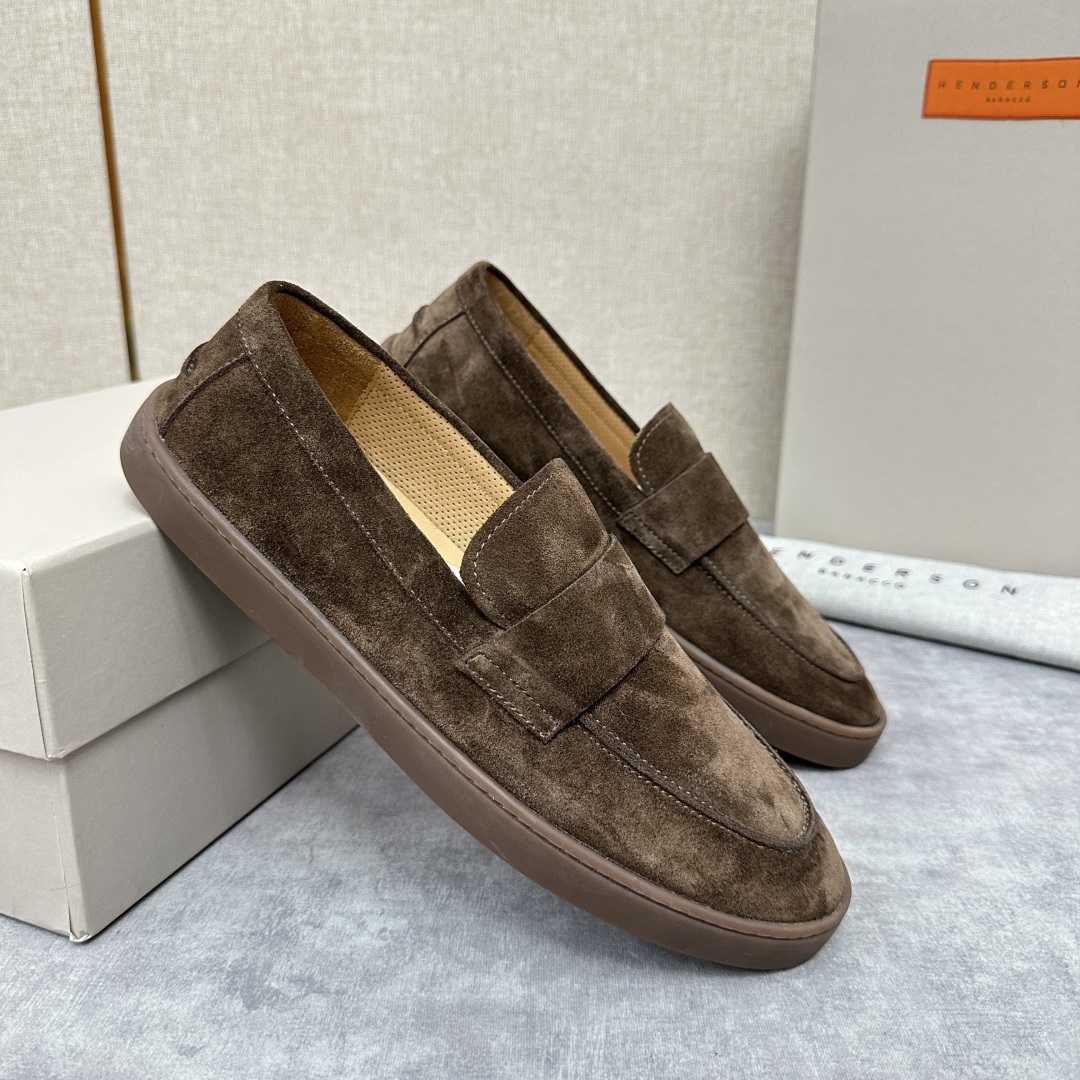 💋HDSN 家新品 Henderson Baracc* 新款休闲乐福鞋男鞋出货!以新材质和色彩演绎