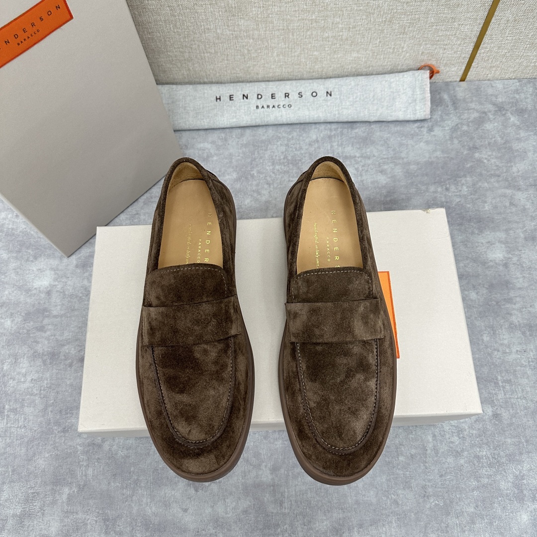 💋HDSN 家新品 Henderson Baracc* 新款休闲乐福鞋男鞋出货!以新材质和色彩演绎