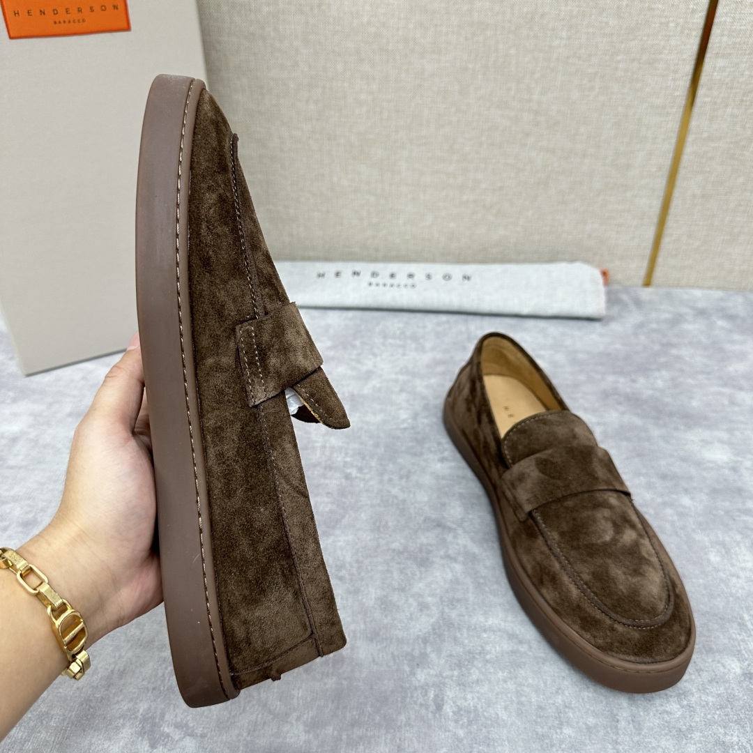 💋HDSN 家新品 Henderson Baracc* 新款休闲乐福鞋男鞋出货!以新材质和色彩演绎