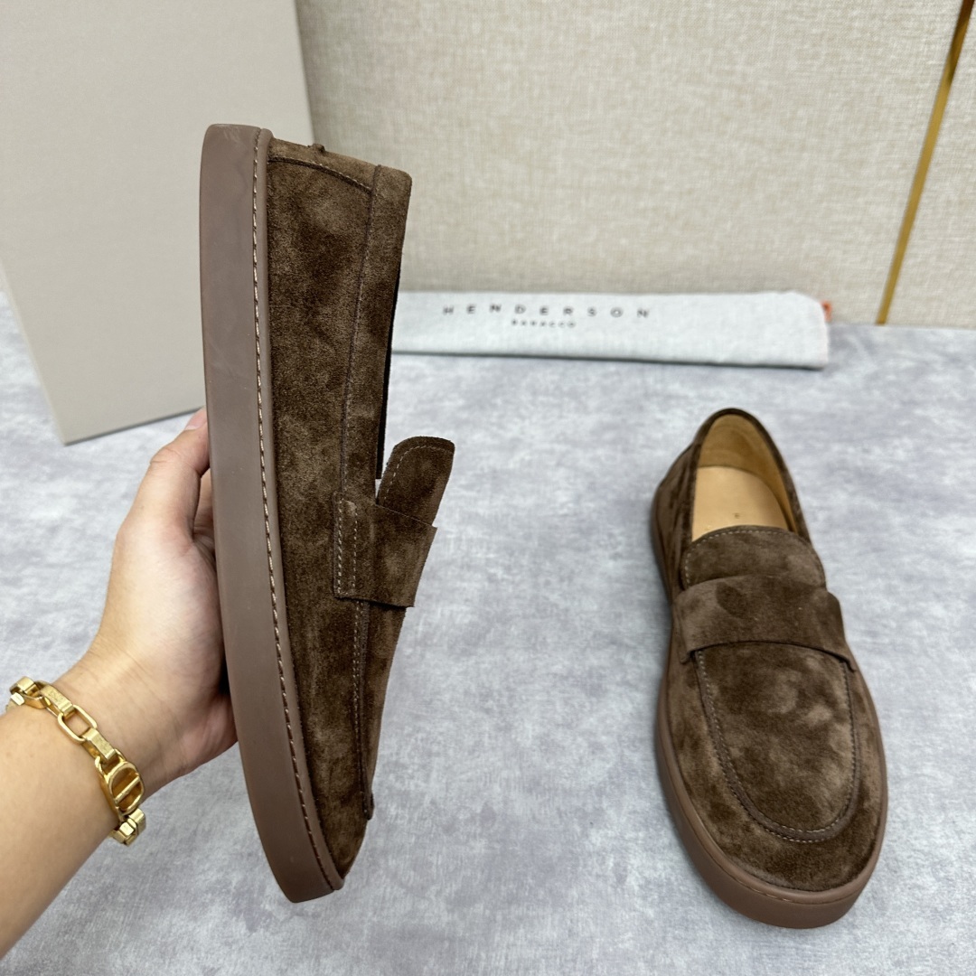 💋HDSN 家新品 Henderson Baracc* 新款休闲乐福鞋男鞋出货!以新材质和色彩演绎