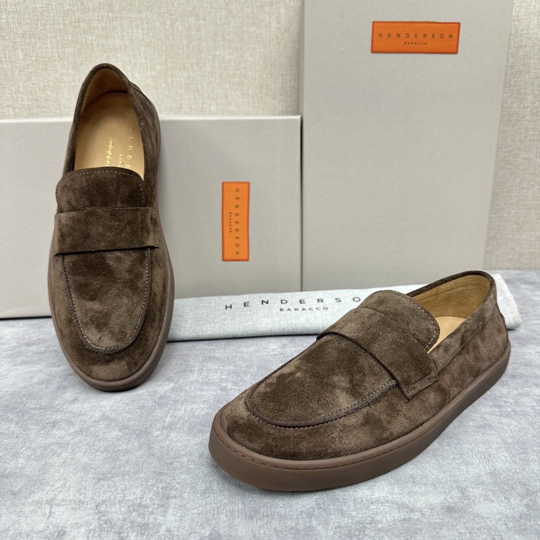 💋HDSN 家新品 Henderson Baracc* 新款休闲乐福鞋男鞋出货!以新材质和色彩演绎