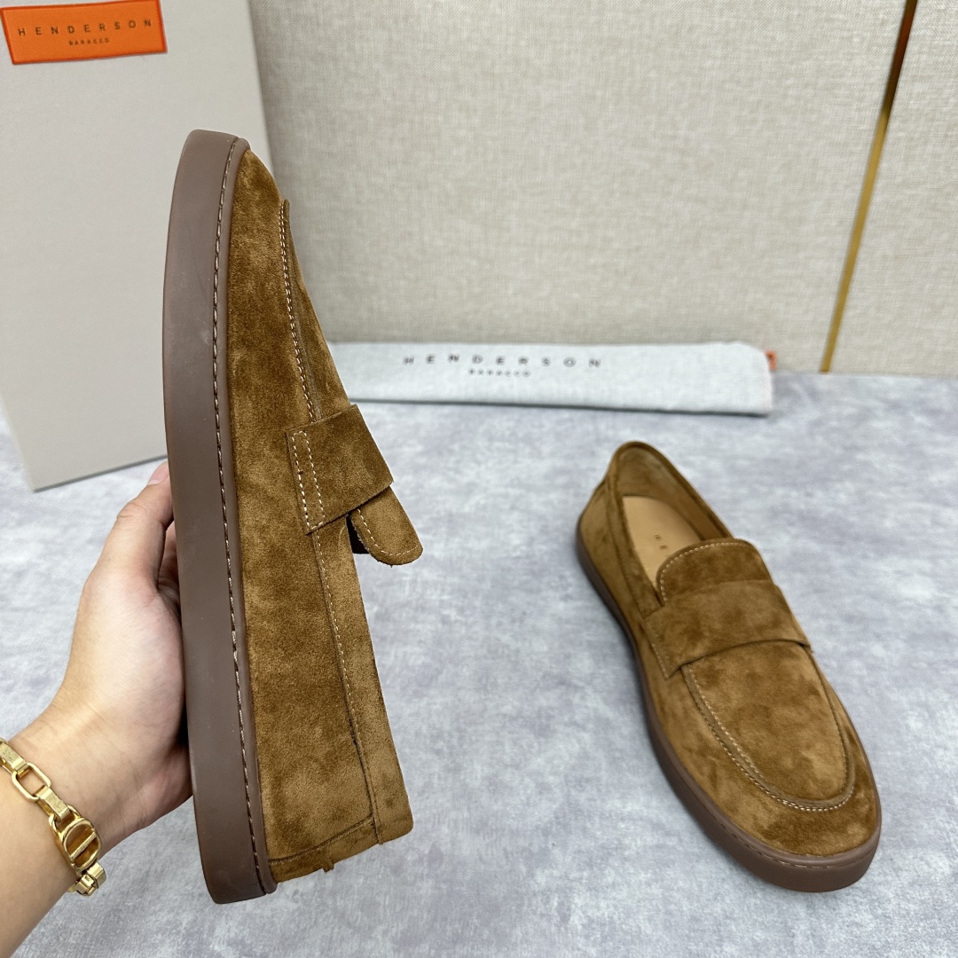 💋HDSN 家新品 Henderson Baracc*    新款休闲乐福鞋男鞋出货！以新材质和色彩演绎