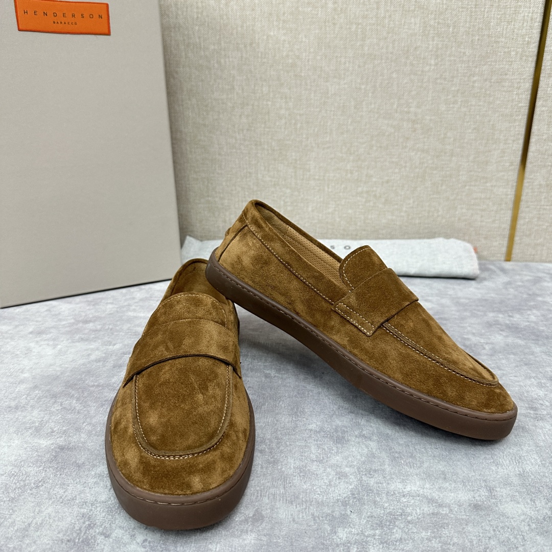 💋HDSN 家新品 Henderson Baracc*    新款休闲乐福鞋男鞋出货！以新材质和色彩演绎