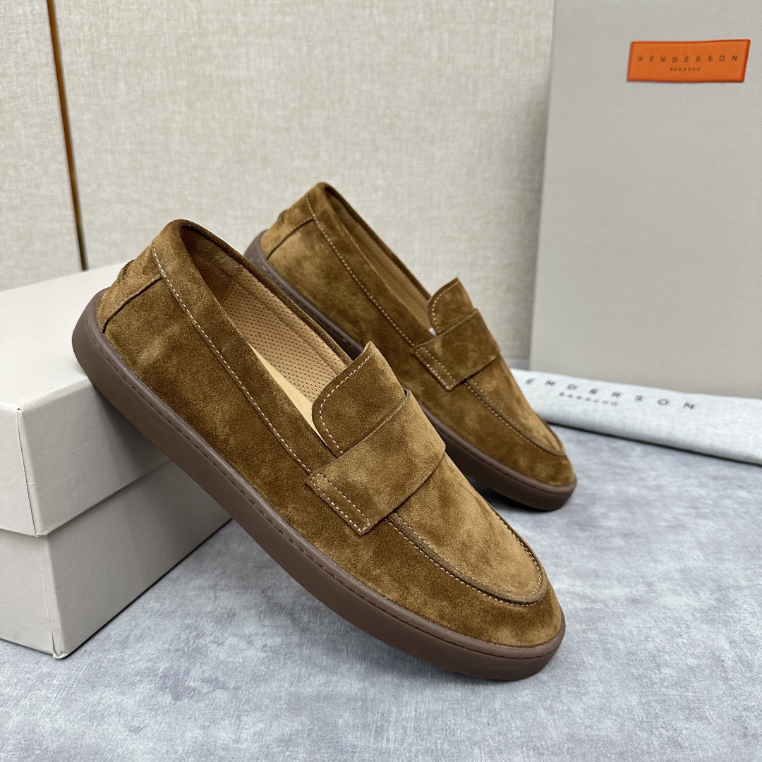 💋HDSN 家新品 Henderson Baracc*    新款休闲乐福鞋男鞋出货！以新材质和色彩演绎