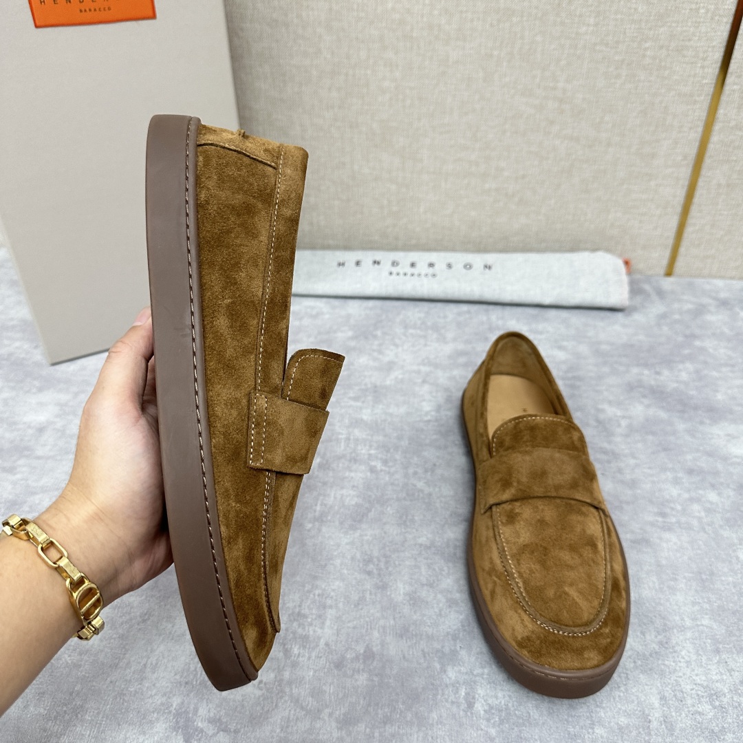 💋HDSN 家新品 Henderson Baracc*    新款休闲乐福鞋男鞋出货！以新材质和色彩演绎
