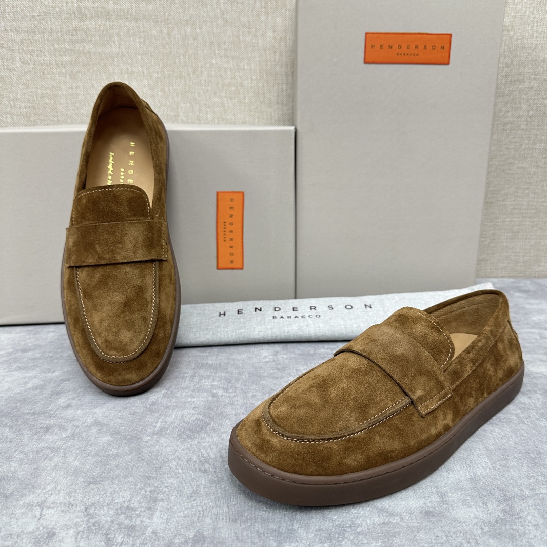 💋HDSN 家新品 Henderson Baracc*    新款休闲乐福鞋男鞋出货！以新材质和色彩演绎