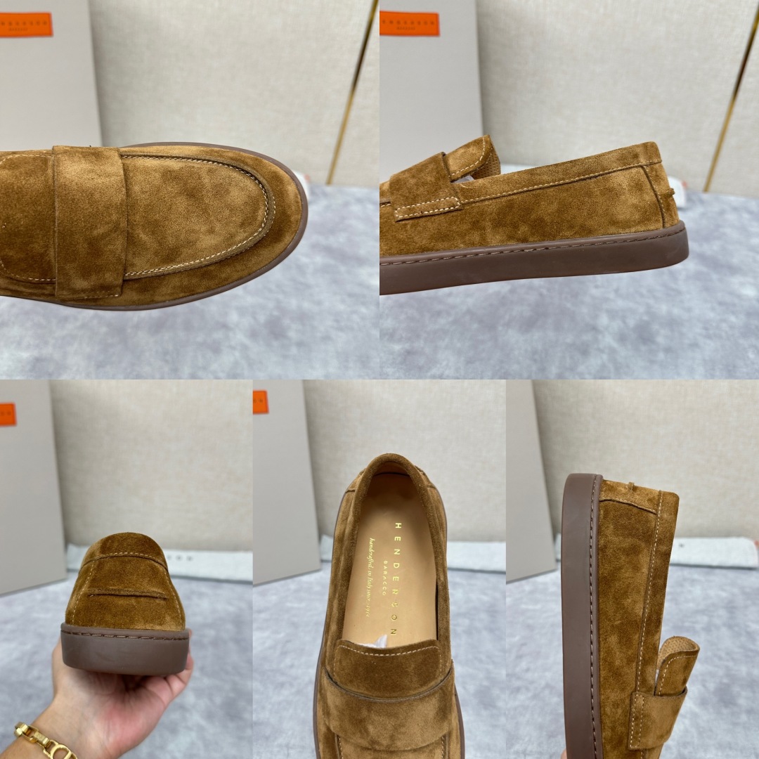 💋HDSN 家新品 Henderson Baracc*    新款休闲乐福鞋男鞋出货！以新材质和色彩演绎