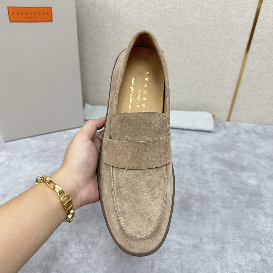 💋HDSN 家新品 Henderson Baracc* 新款休闲乐福鞋男鞋出货!以新材质和色彩演绎