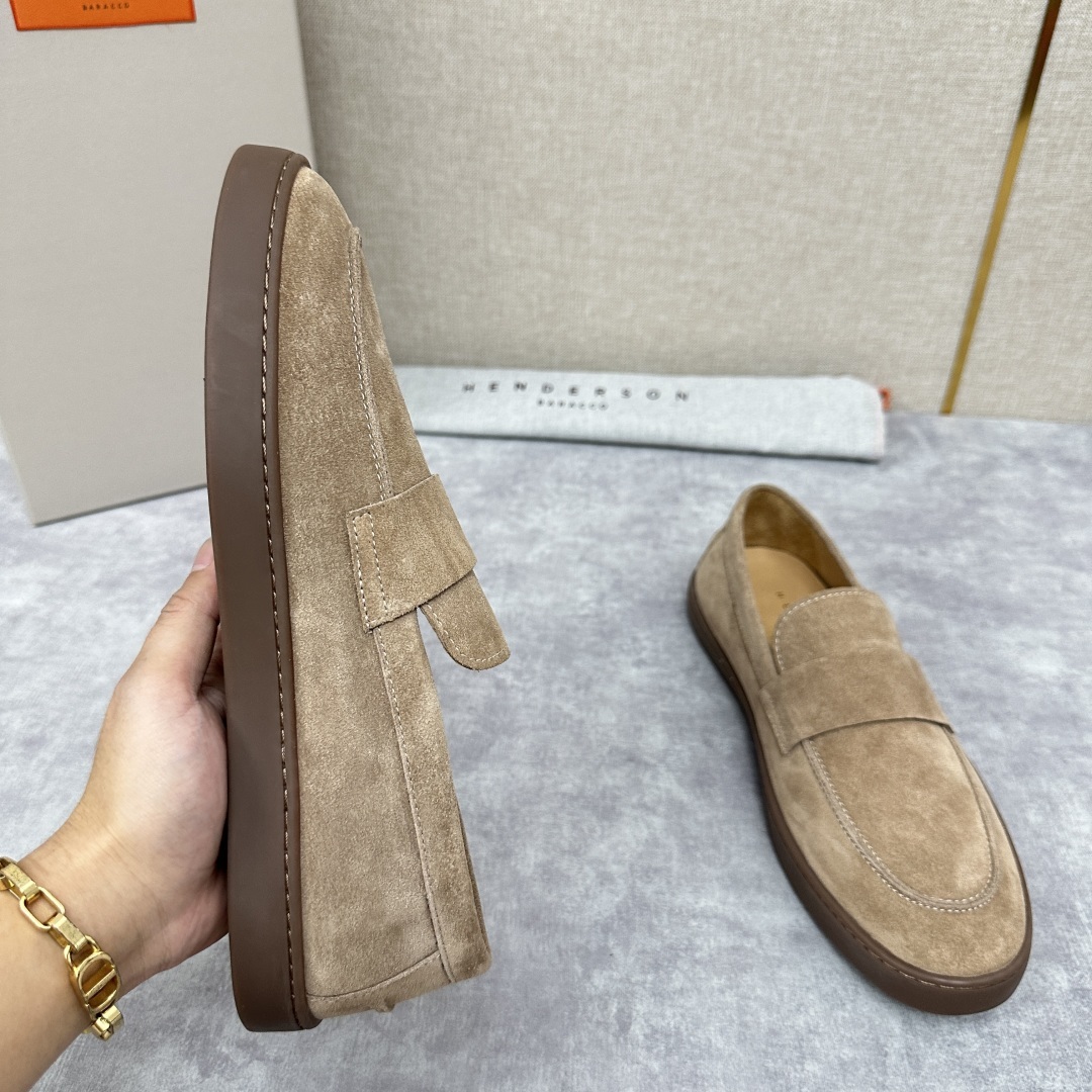 💋HDSN 家新品 Henderson Baracc* 新款休闲乐福鞋男鞋出货!以新材质和色彩演绎