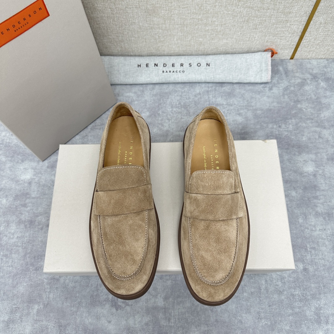 💋HDSN 家新品 Henderson Baracc* 新款休闲乐福鞋男鞋出货!以新材质和色彩演绎