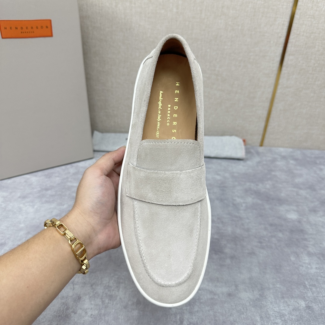 💋HDSN 家新品 Henderson Baracc* 新款休闲乐福鞋男鞋出货!以新材质和色彩演绎
