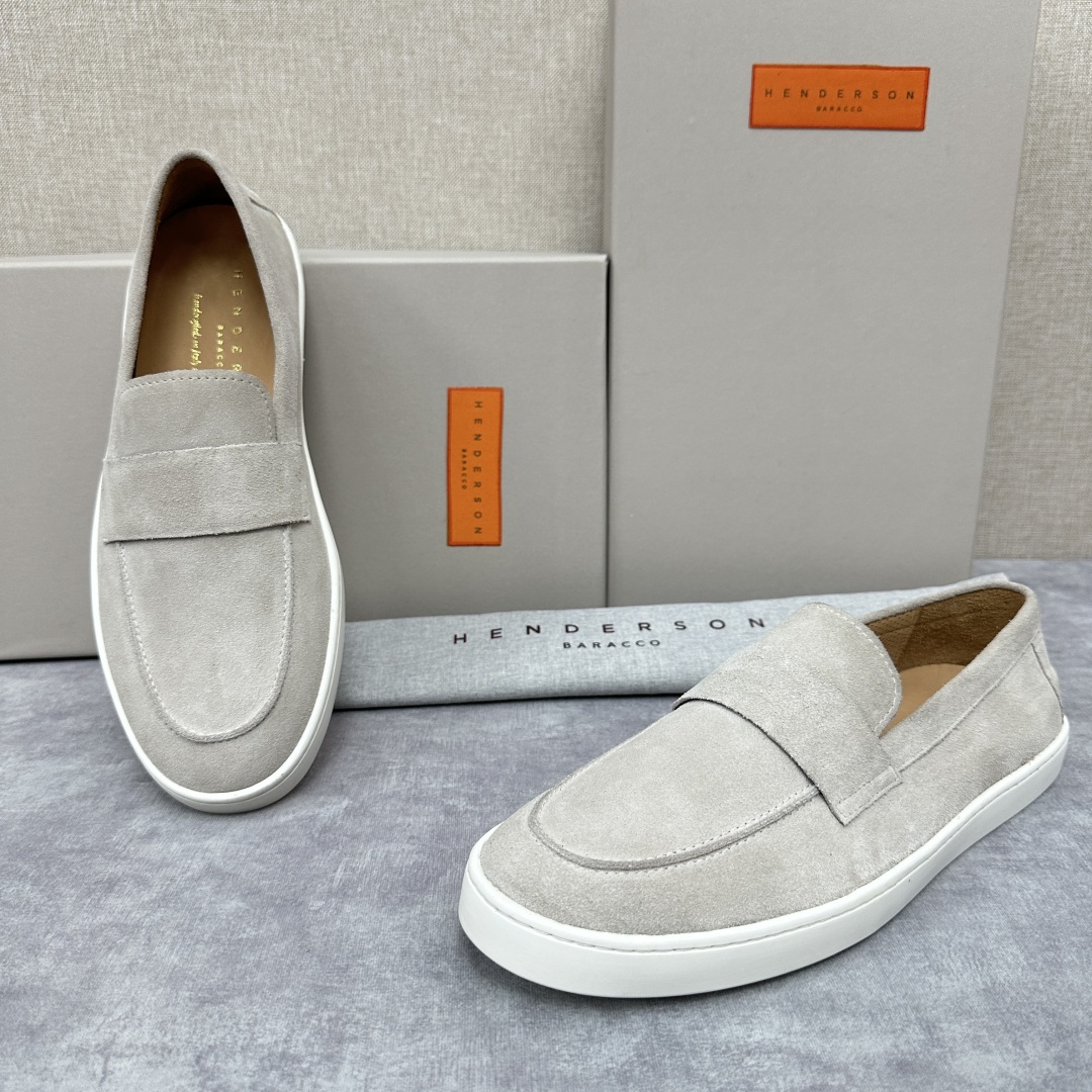 💋HDSN 家新品 Henderson Baracc* 新款休闲乐福鞋男鞋出货!以新材质和色彩演绎