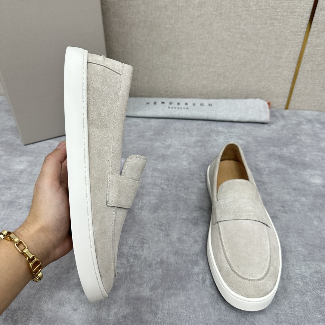 💋HDSN 家新品 Henderson Baracc* 新款休闲乐福鞋男鞋出货!以新材质和色彩演绎