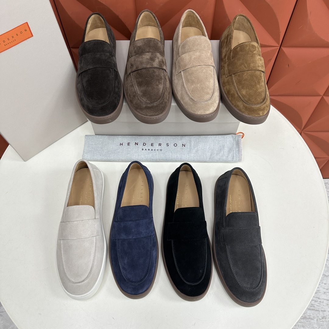 💋HDSN 家新品 Henderson Baracc* 新款休闲乐福鞋男鞋出货!以新材质和色彩演绎