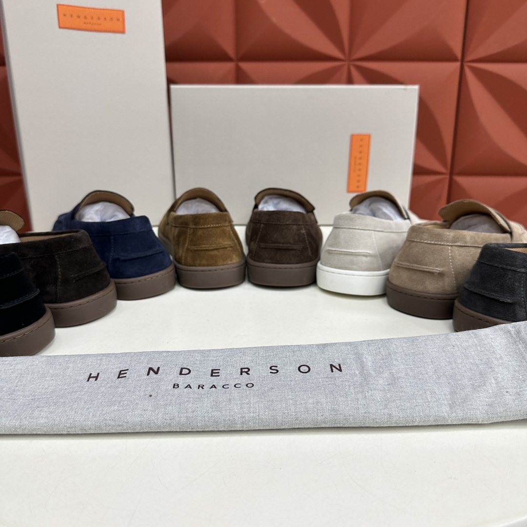 💋HDSN 家新品 Henderson Baracc* 新款休闲乐福鞋男鞋出货!以新材质和色彩演绎