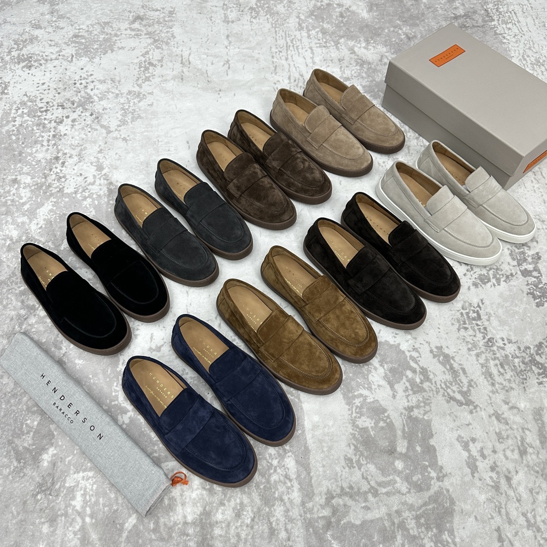 💋HDSN 家新品 Henderson Baracc* 新款休闲乐福鞋男鞋出货!以新材质和色彩演绎