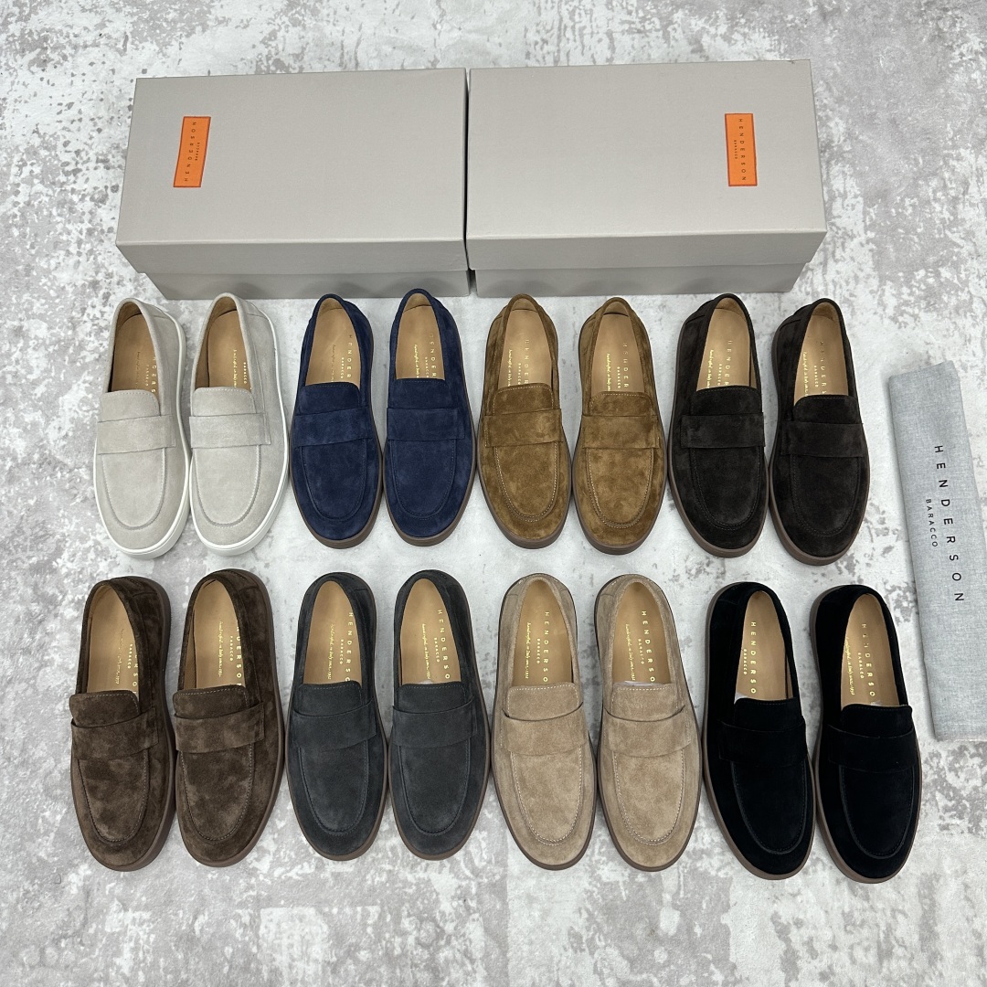 💋HDSN 家新品 Henderson Baracc* 新款休闲乐福鞋男鞋出货!以新材质和色彩演绎