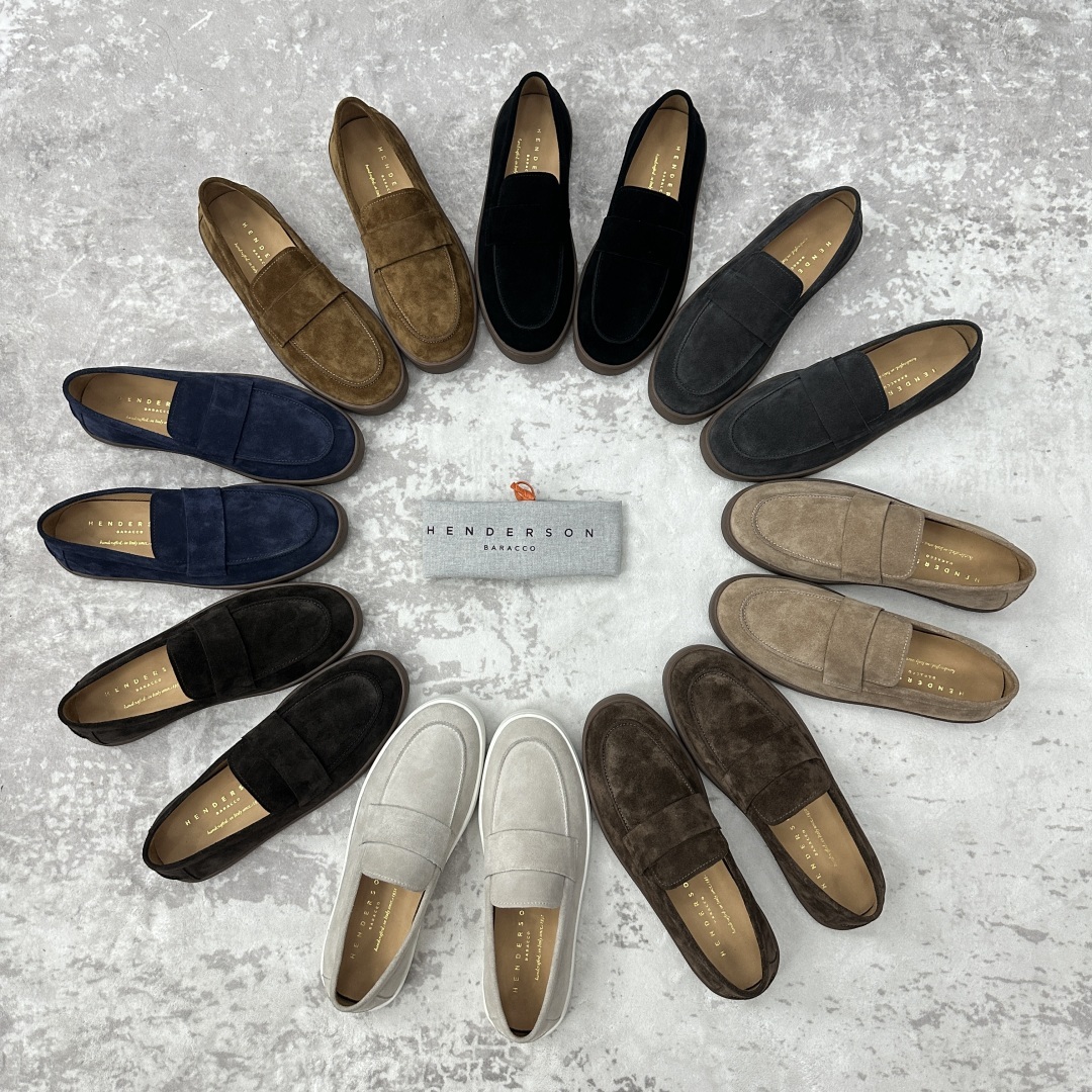 💋HDSN 家新品 Henderson Baracc* 新款休闲乐福鞋男鞋出货!以新材质和色彩演绎