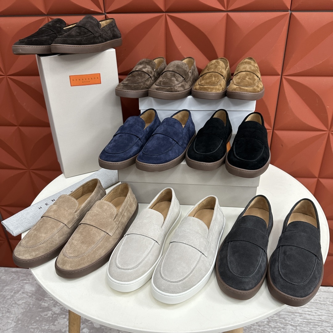 💋HDSN 家新品 Henderson Baracc* 新款休闲乐福鞋男鞋出货!以新材质和色彩演绎
