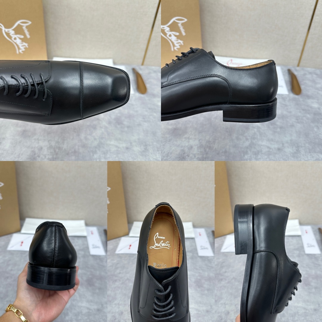 💋💍 CL 新品正装鞋皮鞋  Christia*  Loubouti*  红底鞋  最新推出此款牛津鞋 