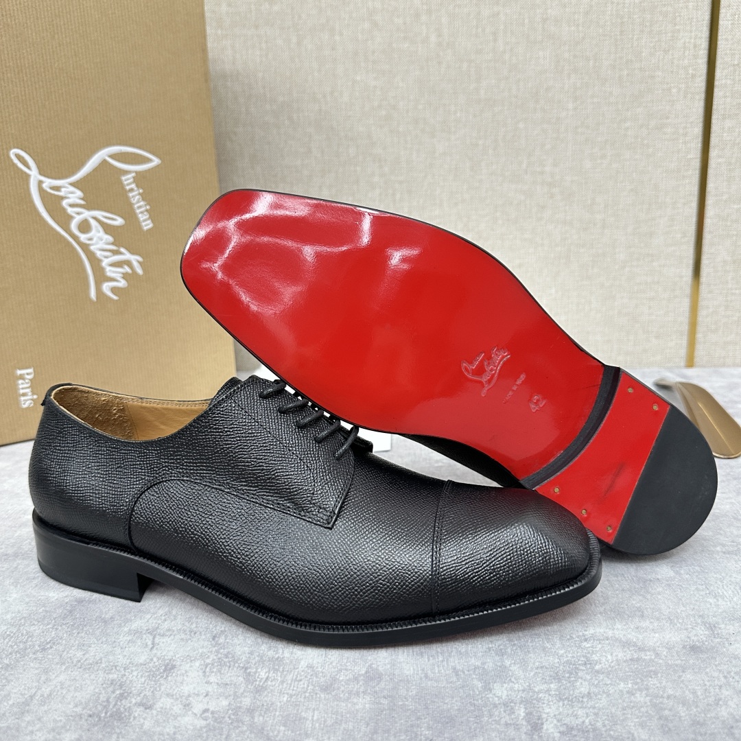 💋💍 CL 新品正装鞋皮鞋  Christia*  Loubouti*  红底鞋  最新推出此款牛津鞋 